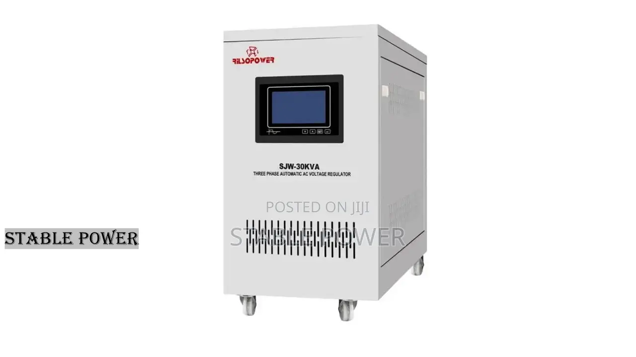 Rilsopower 30kva (260-490)Vac Sjw Three Phase Stabilizer