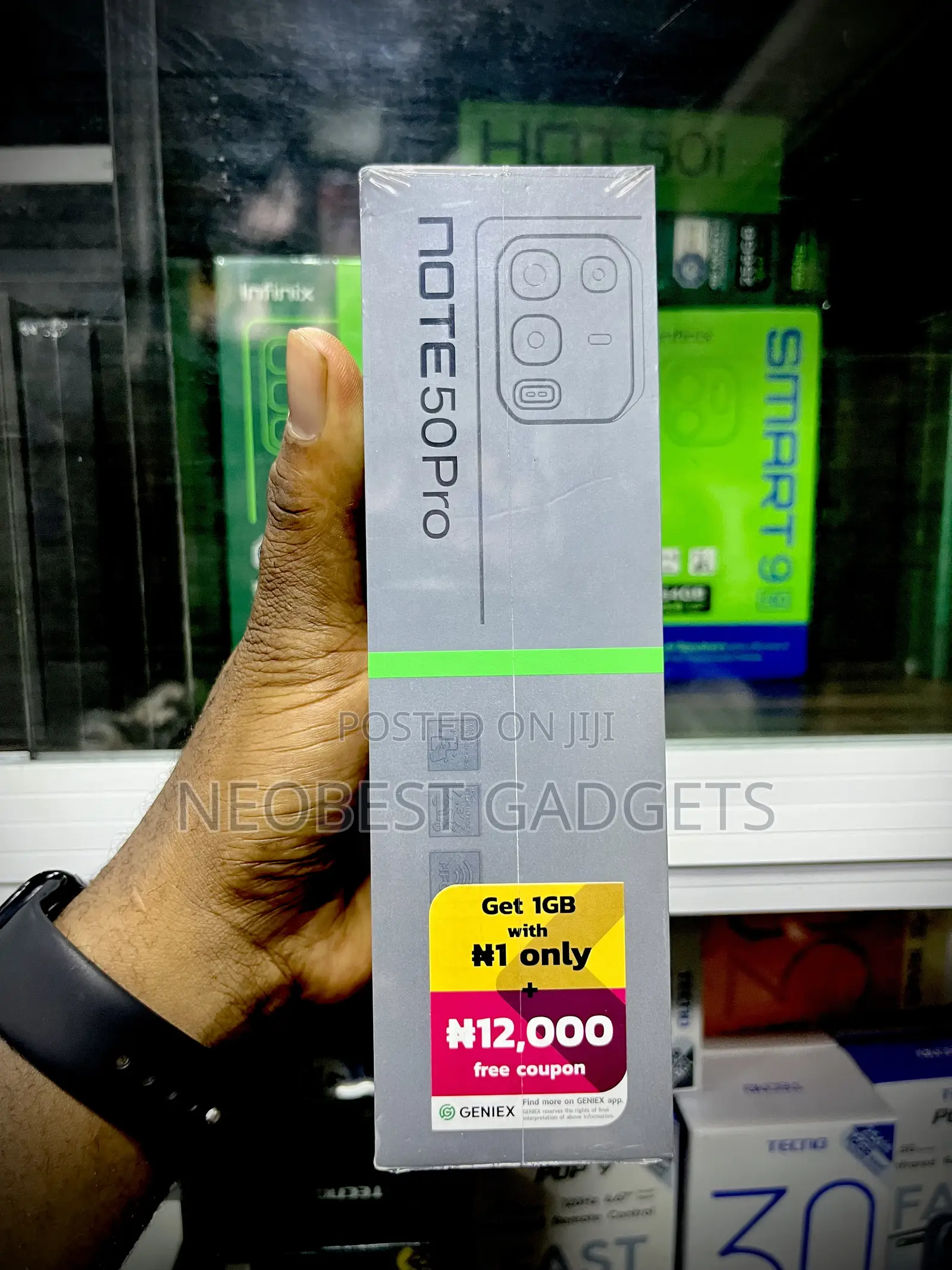 New Infinix Note 50 Pro 256 GB Purple