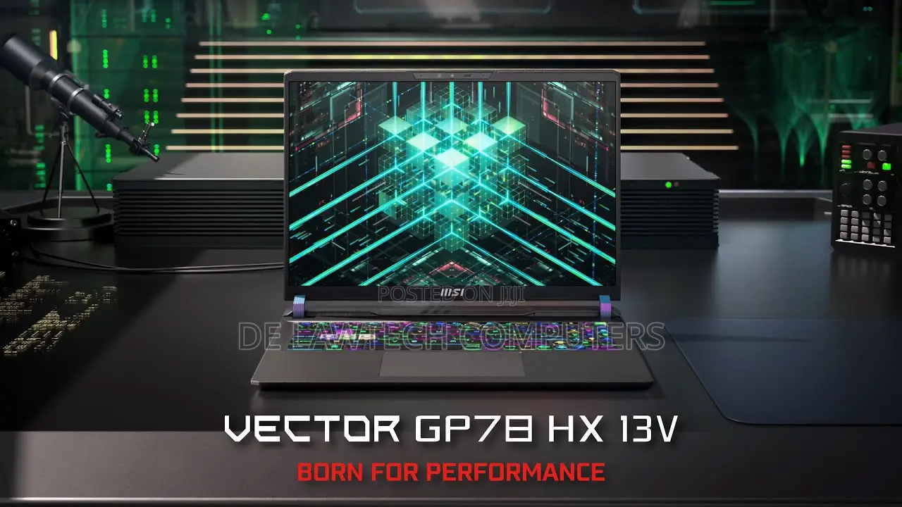 New Laptop MSI Vector GP68 HX 13V 32GB Intel Core I9 SSD 2T