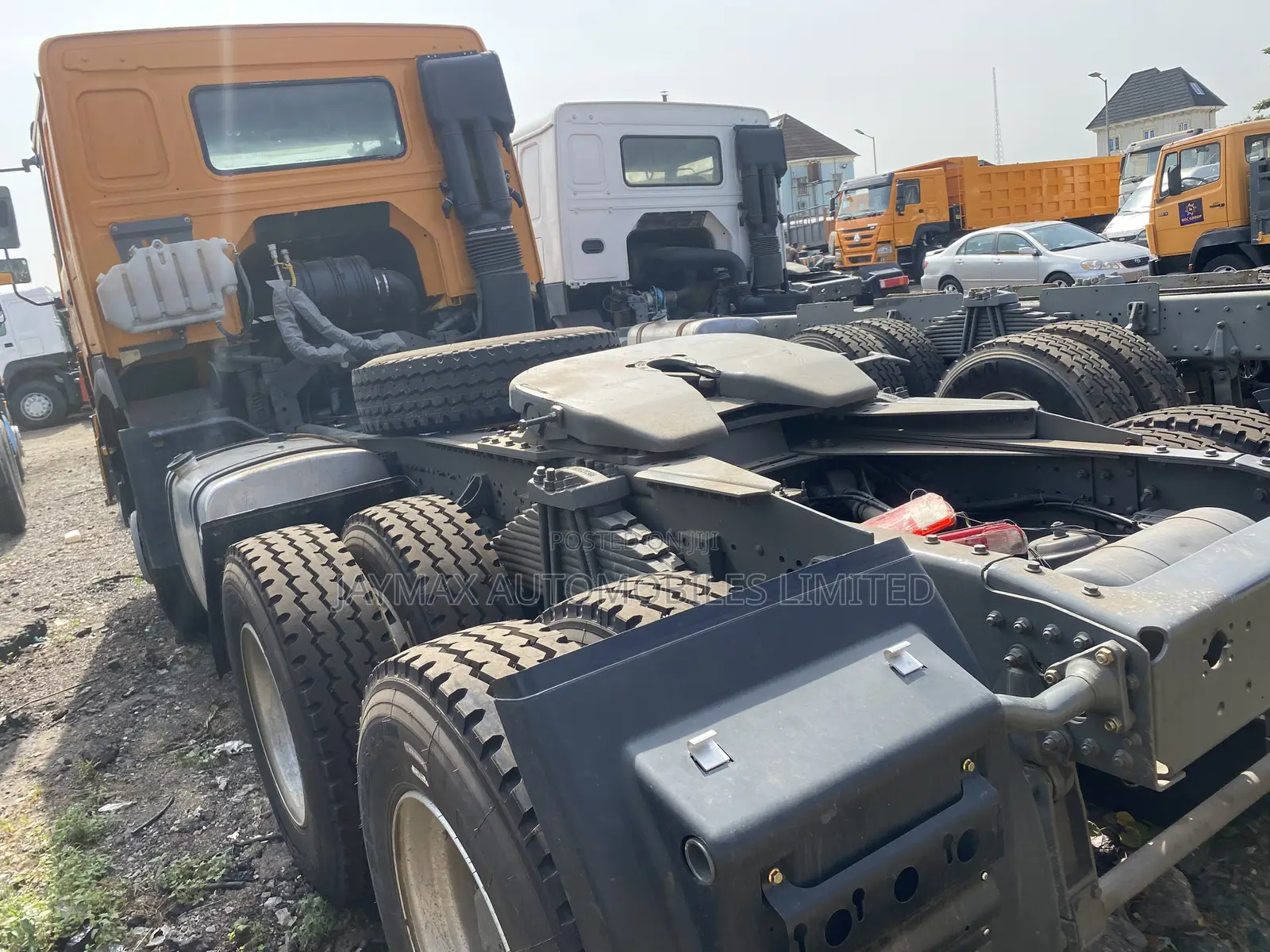 Howo 371 Tractor Head Yellow 2017