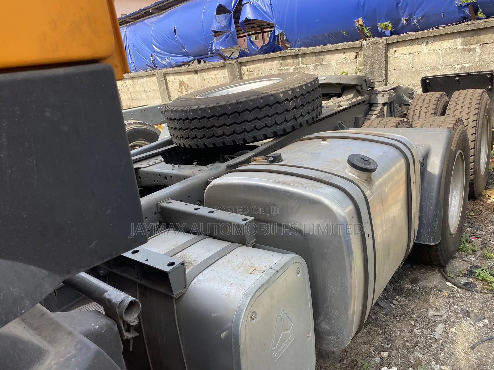 Howo 371 Tractor Head Yellow 2017