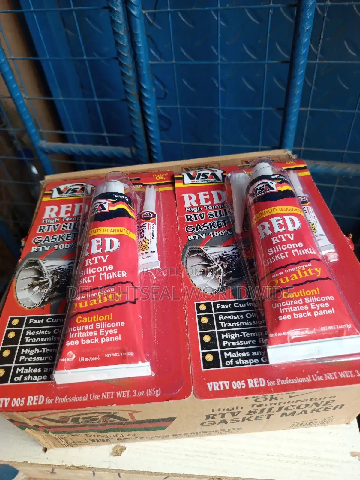 Fire Resistant/High Temperature RTV Silicone Gasket Maker