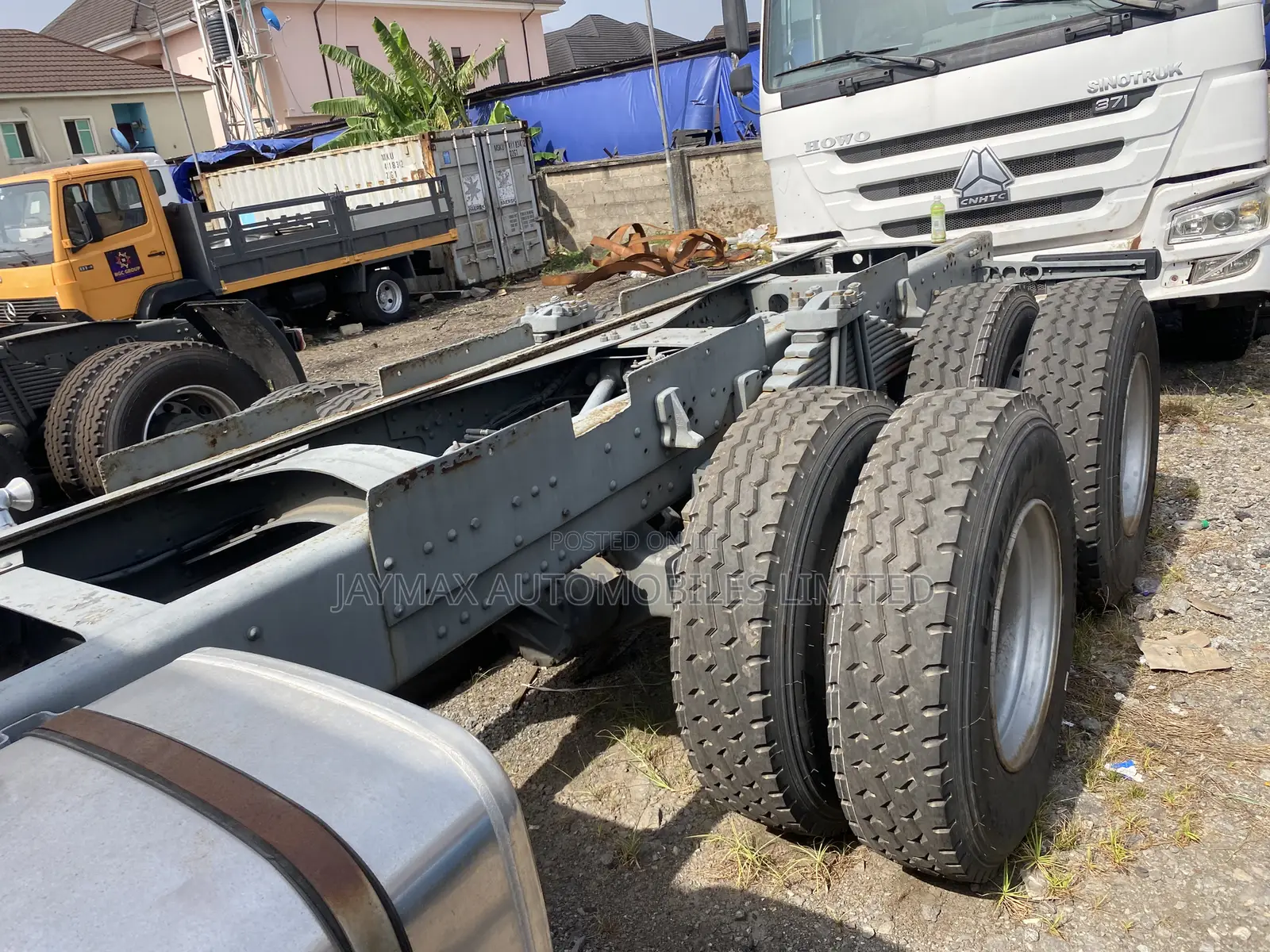 Howo 371 Long Frame Chassis Without Body