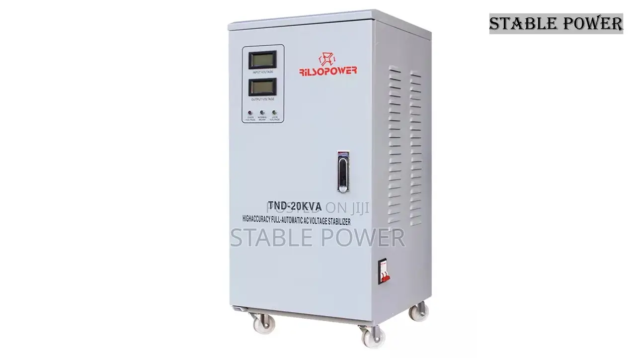 Rilsopower 20kva Single Phase 90-260vac Servo Stabilizer