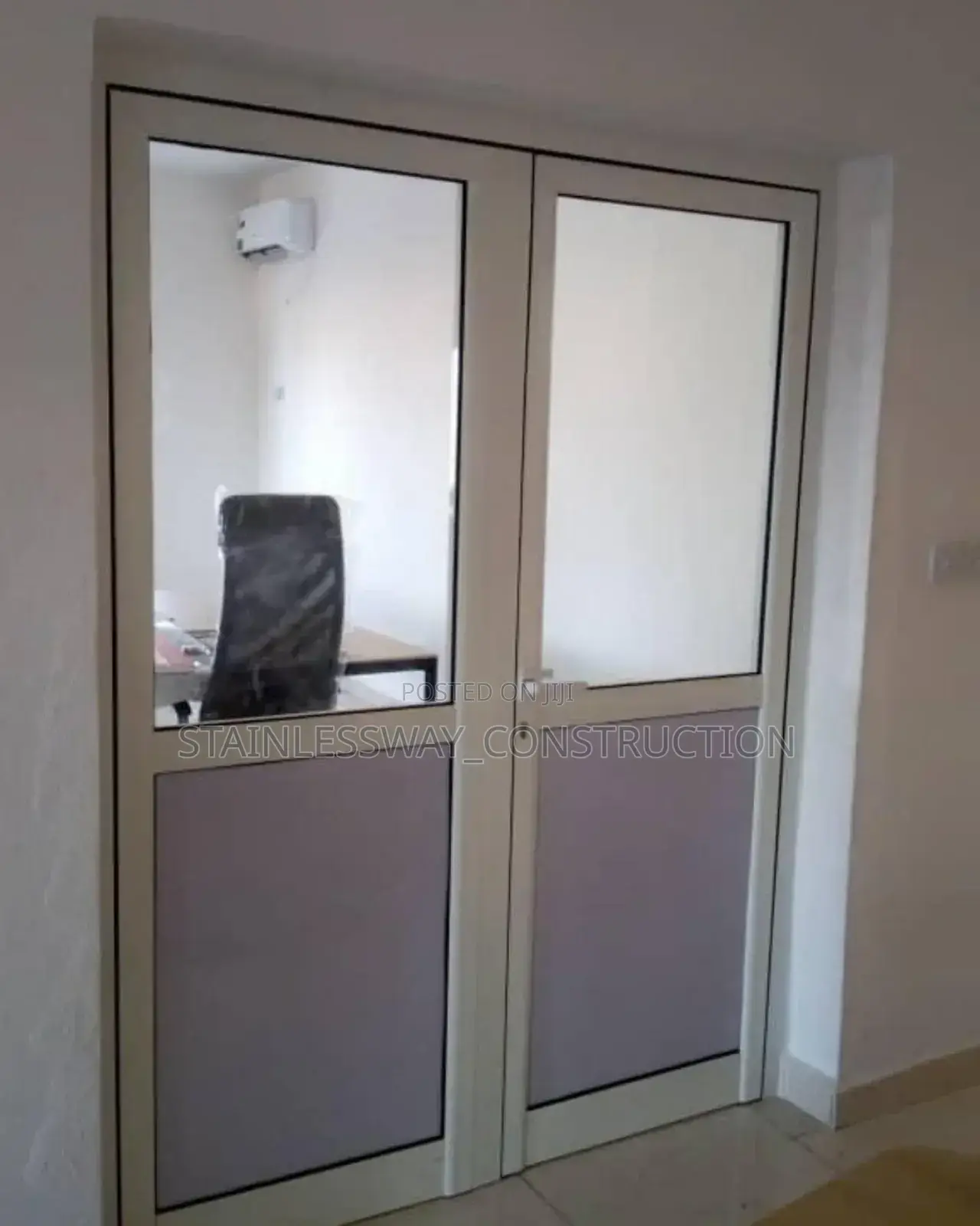 Glass/Bored Office Demarcation