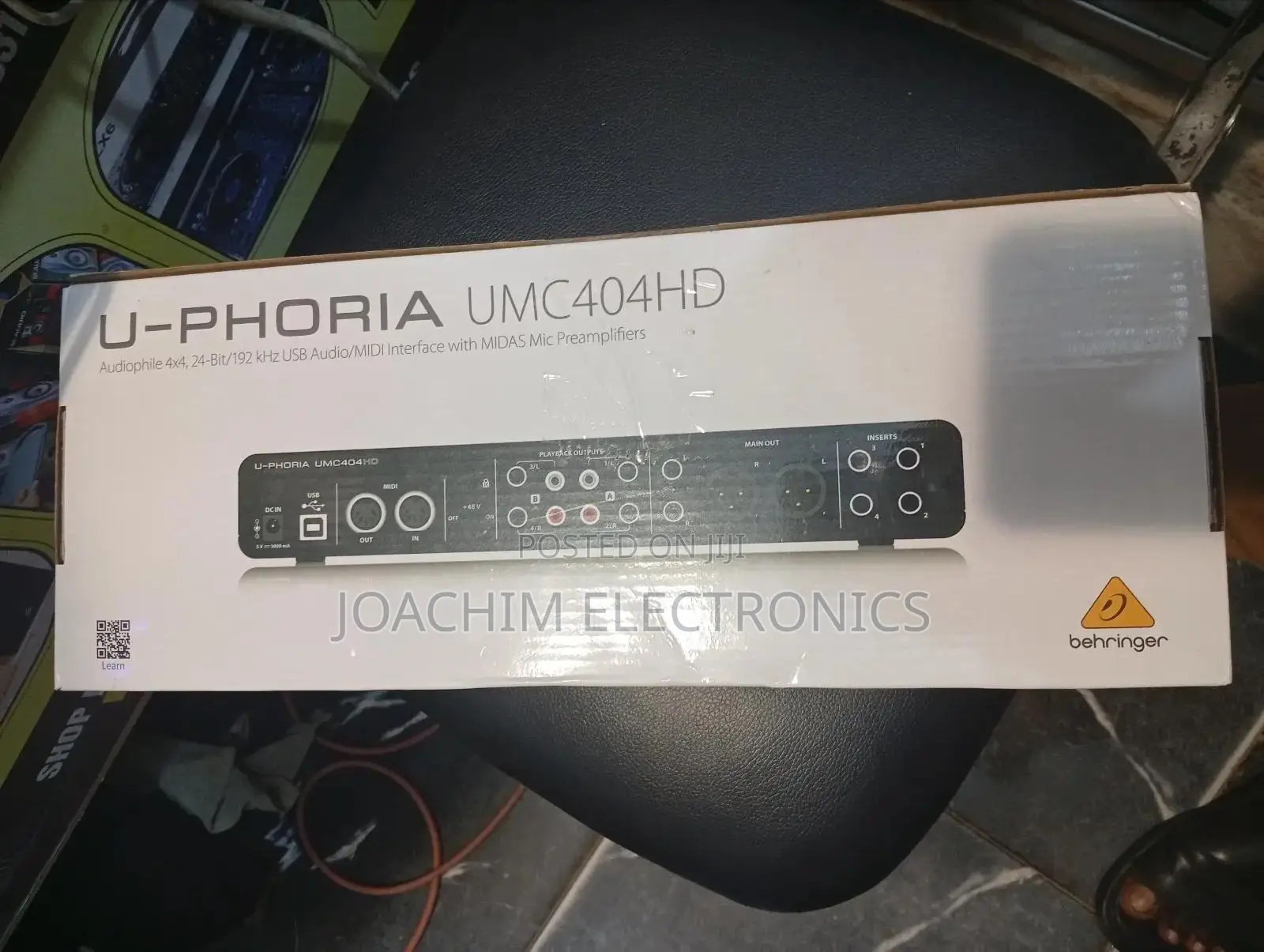 Beringer U-phoria Sounds Card Umc404hd