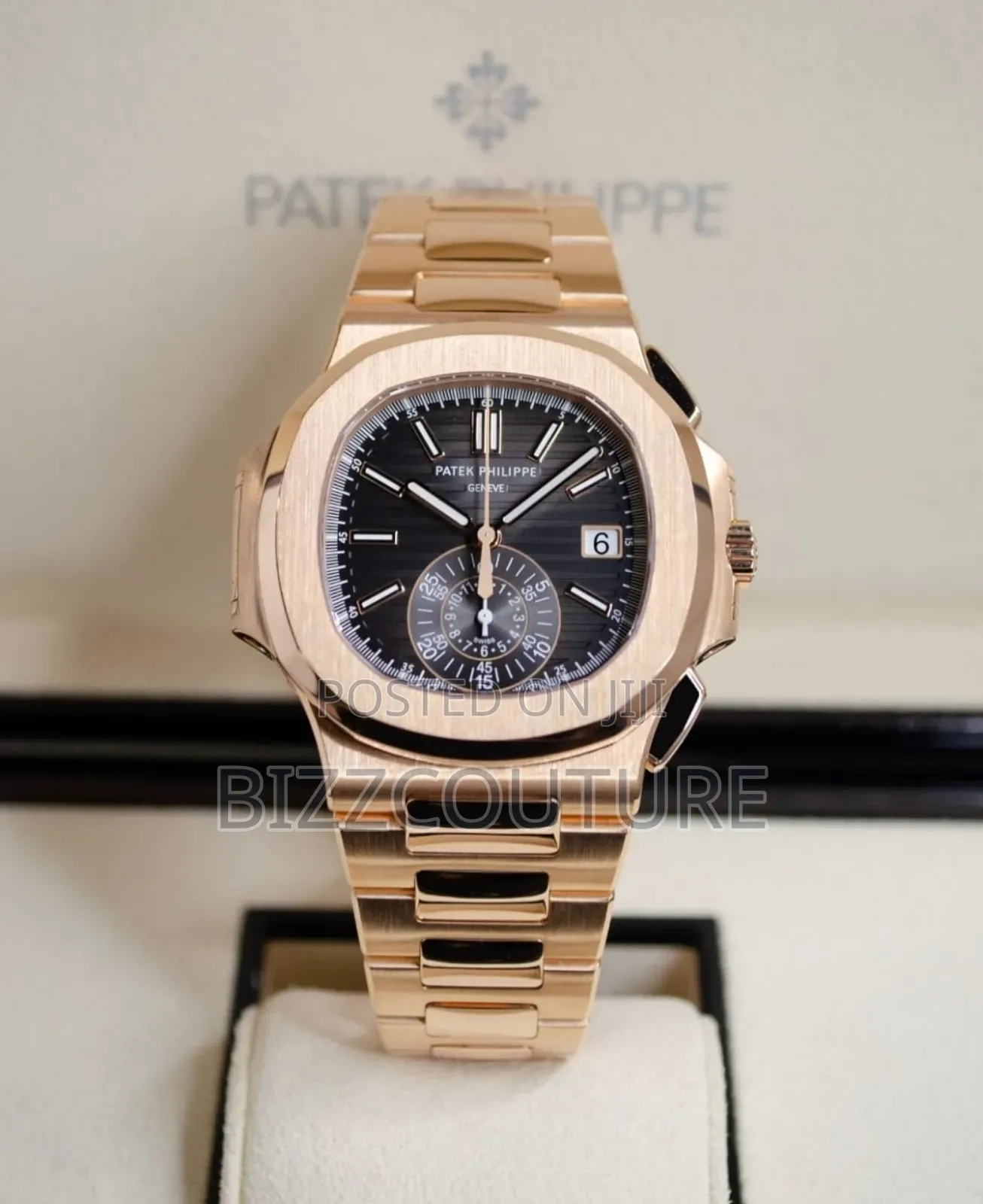 Original Patek Philippe Gold Stainless Steel Watch in Store