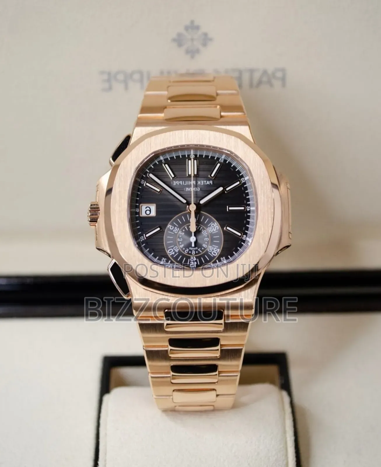 Original Patek Philippe Gold Stainless Steel Watch in Store