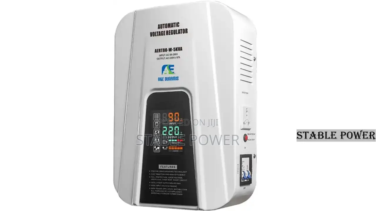 A&E Dunamis 5kva 80v Aert80 Relay Stabilizer
