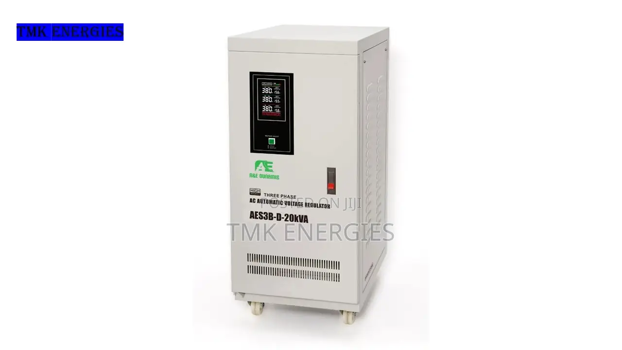 A E Dunamis 20kva Three Phase Aes3b 240-470vac Stabilizer