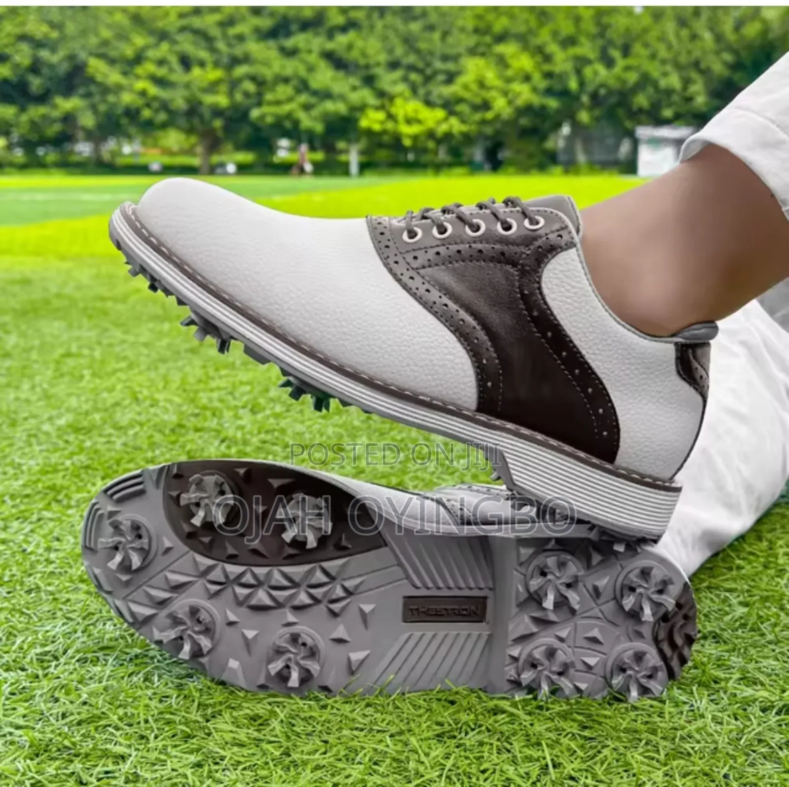 Premium Golf Shoes – Waterproof Anti-Slip Turf Cleats