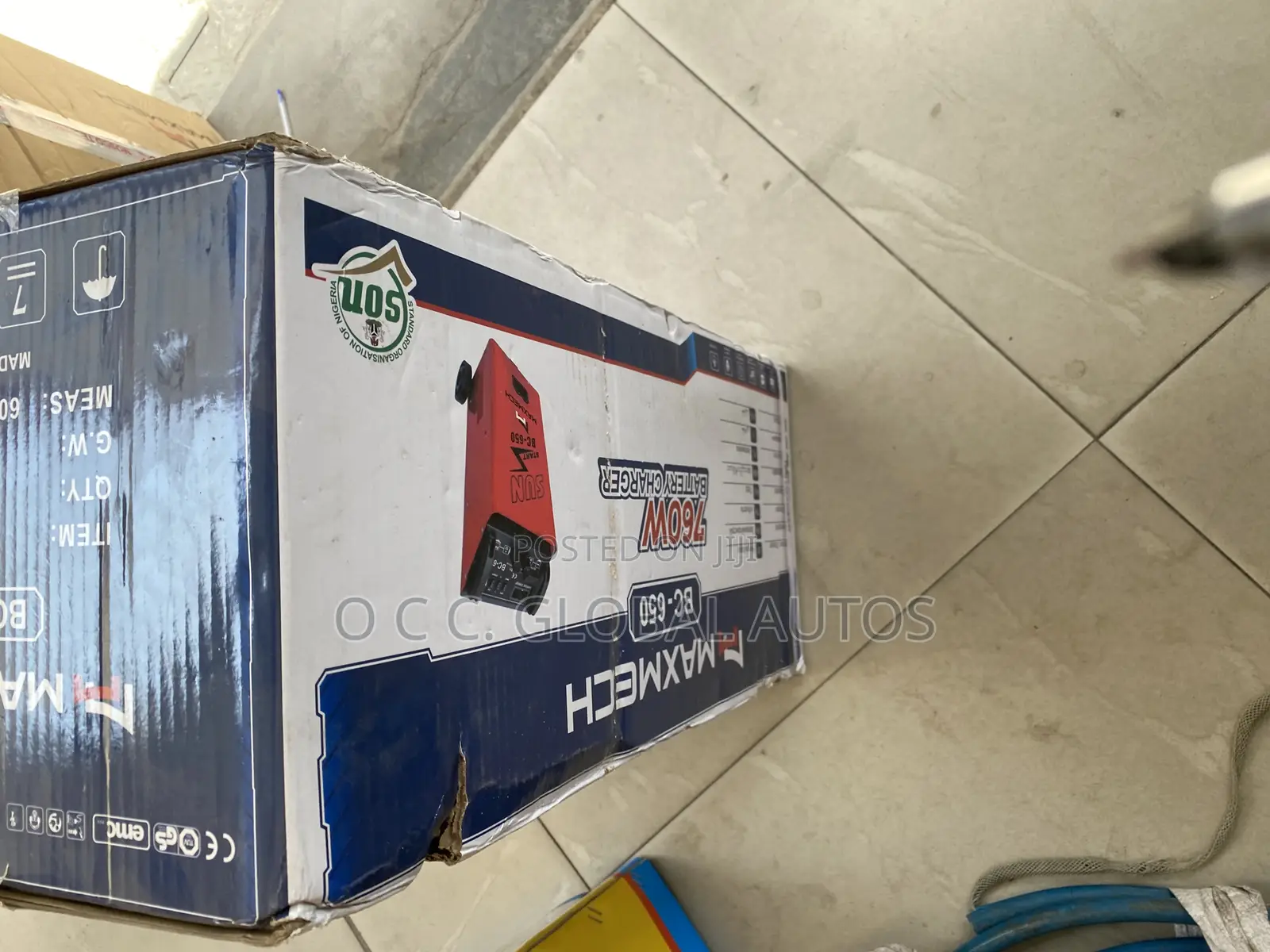 Maxech Battery Charger Bc-650, 760w