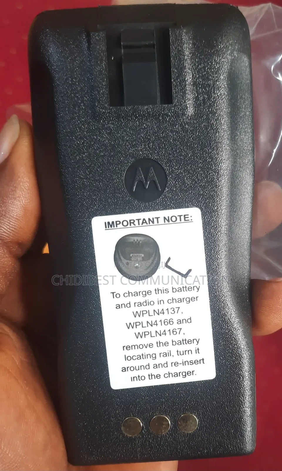 Motorola Cp Battery Is Available