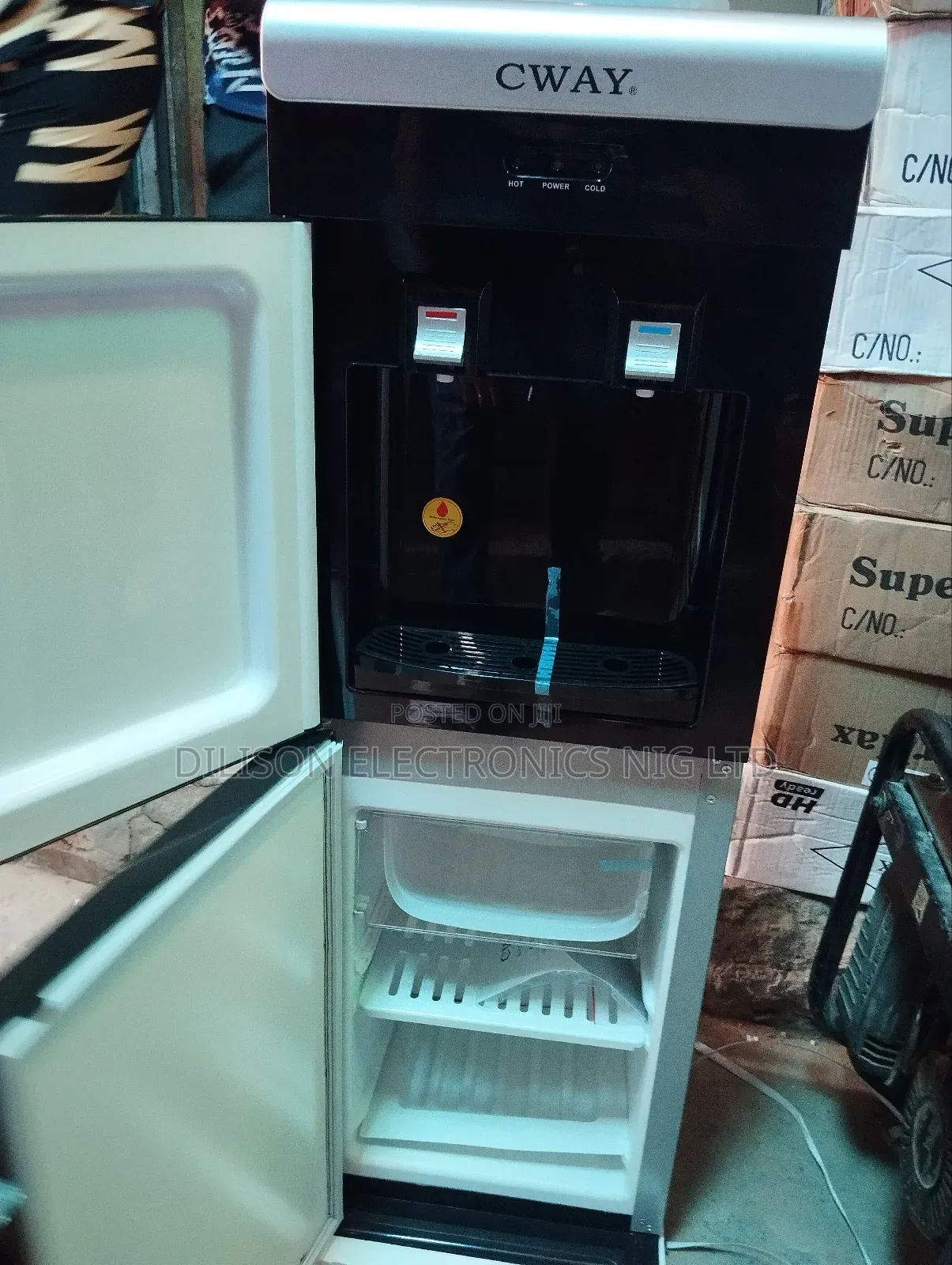 Brand New Cway Water Dispenser With Fridge