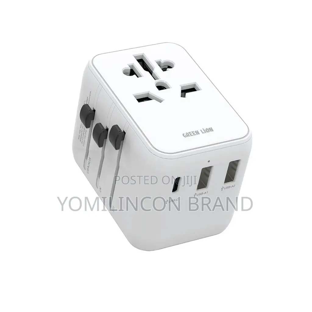 Green Lion 20w Pd Universal Travel Adapter