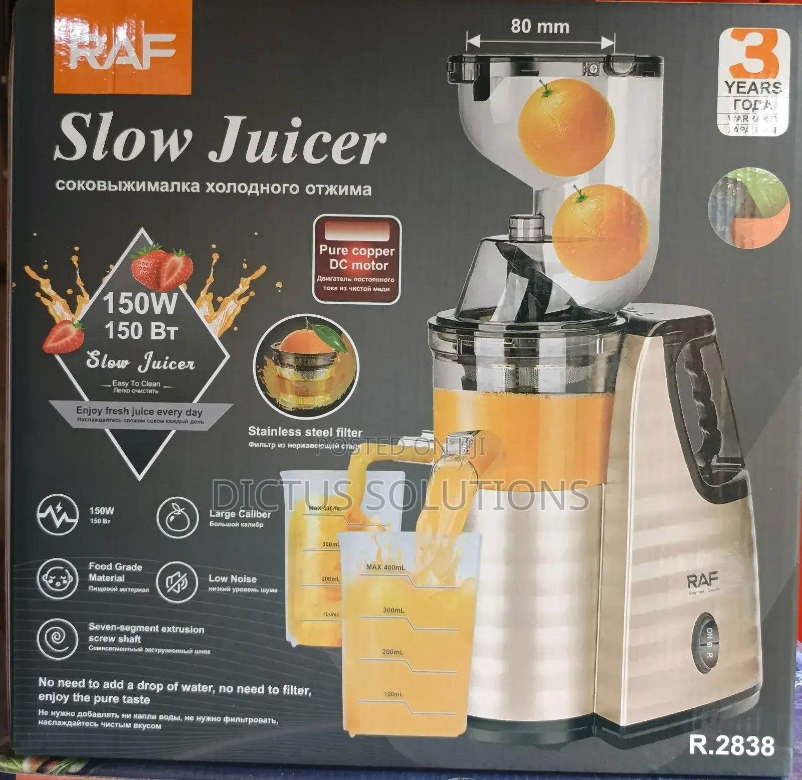 Electric Slow Juicer