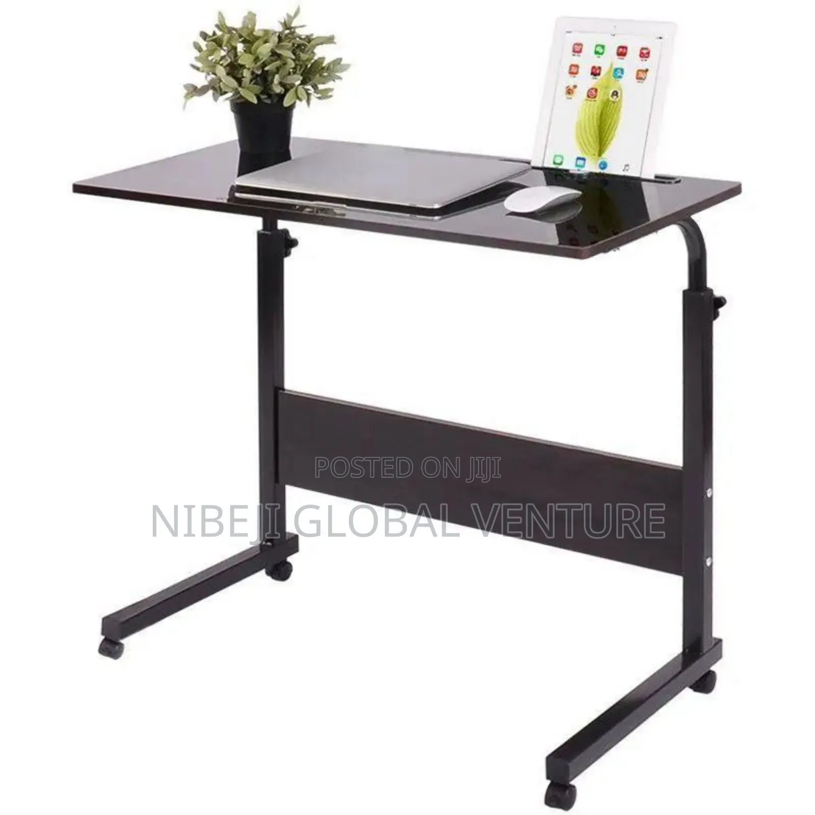 Adjustable Laptop Table With Wheels