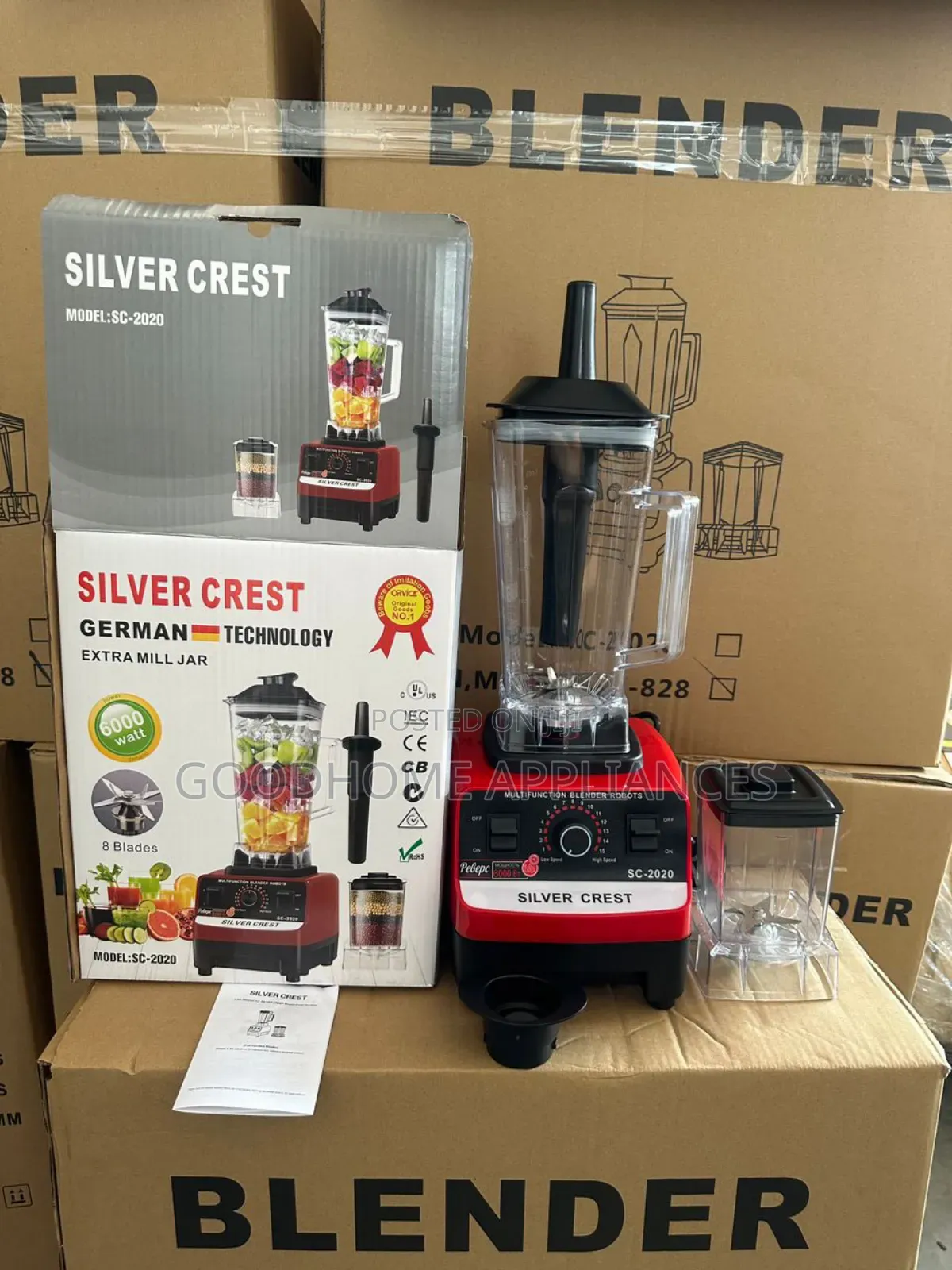 Silver Crest Blender 10000w