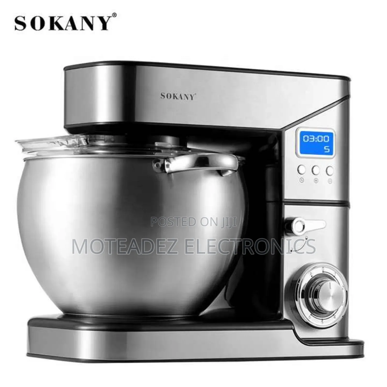Sokany 13.0l (2000w) Multifunction Commercial Stand Cake Mixer