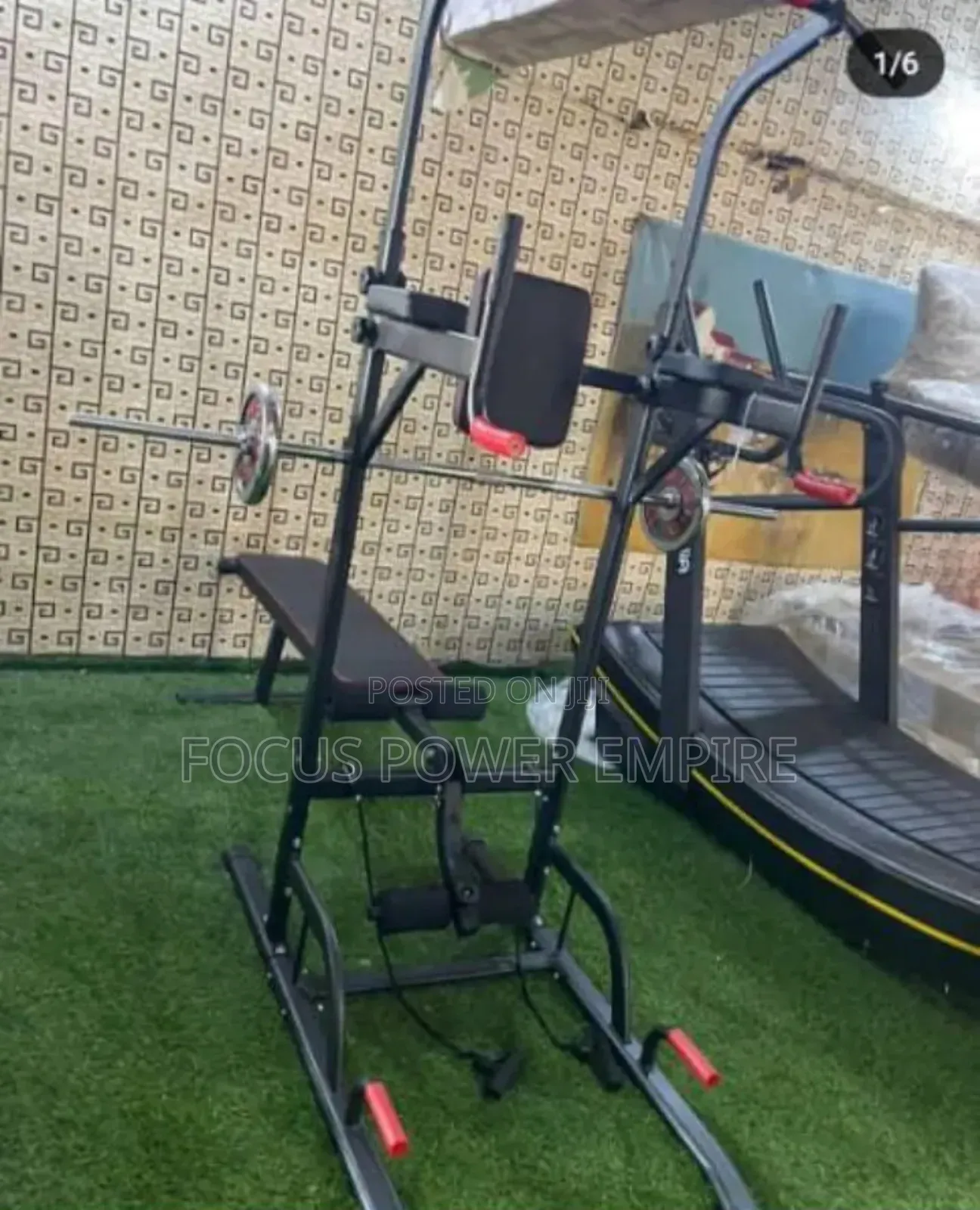 Original Macmidle Multipurpose Pull Up Stand With Bench