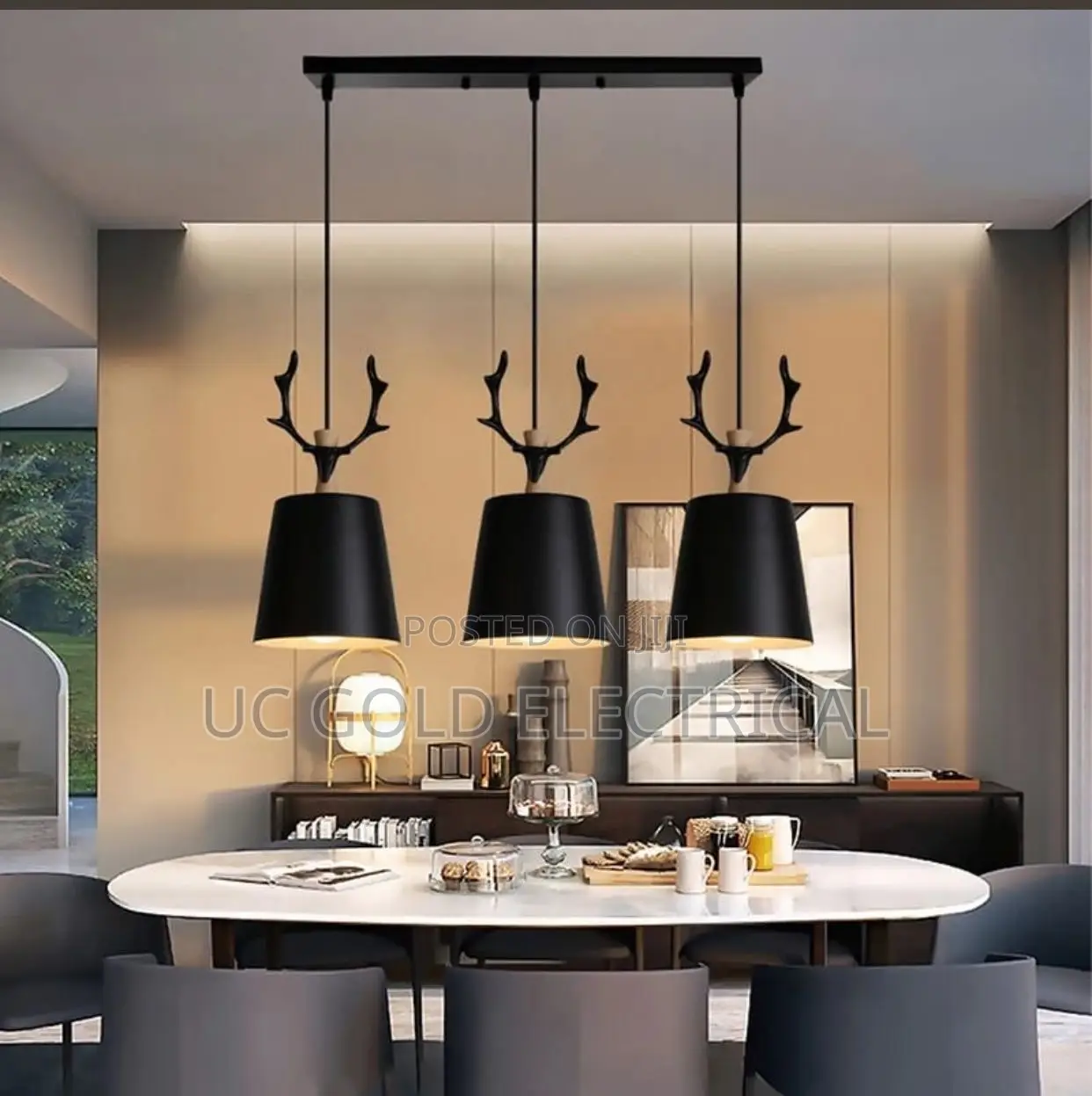 Nordic Wooden Pendant Light Led