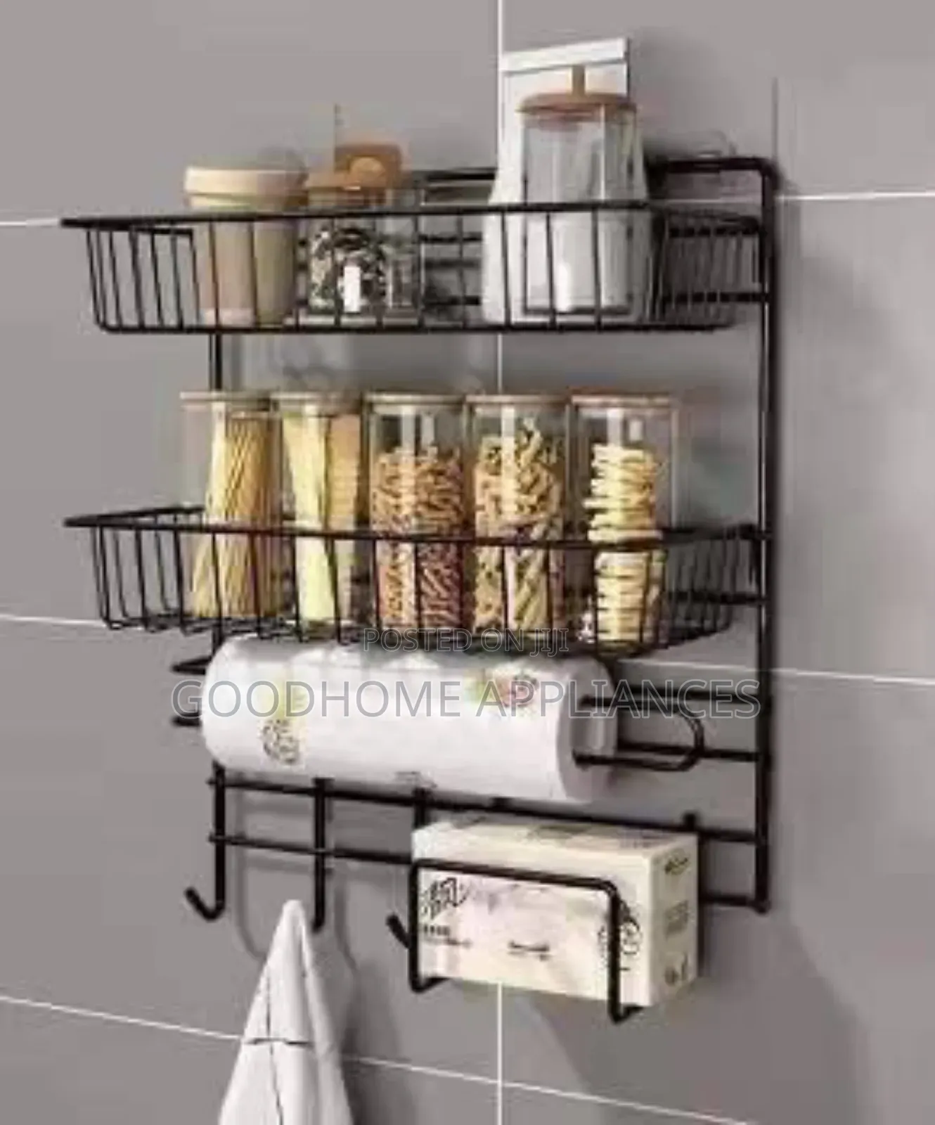 Bathroom Wall Mounted 2 Step Rack