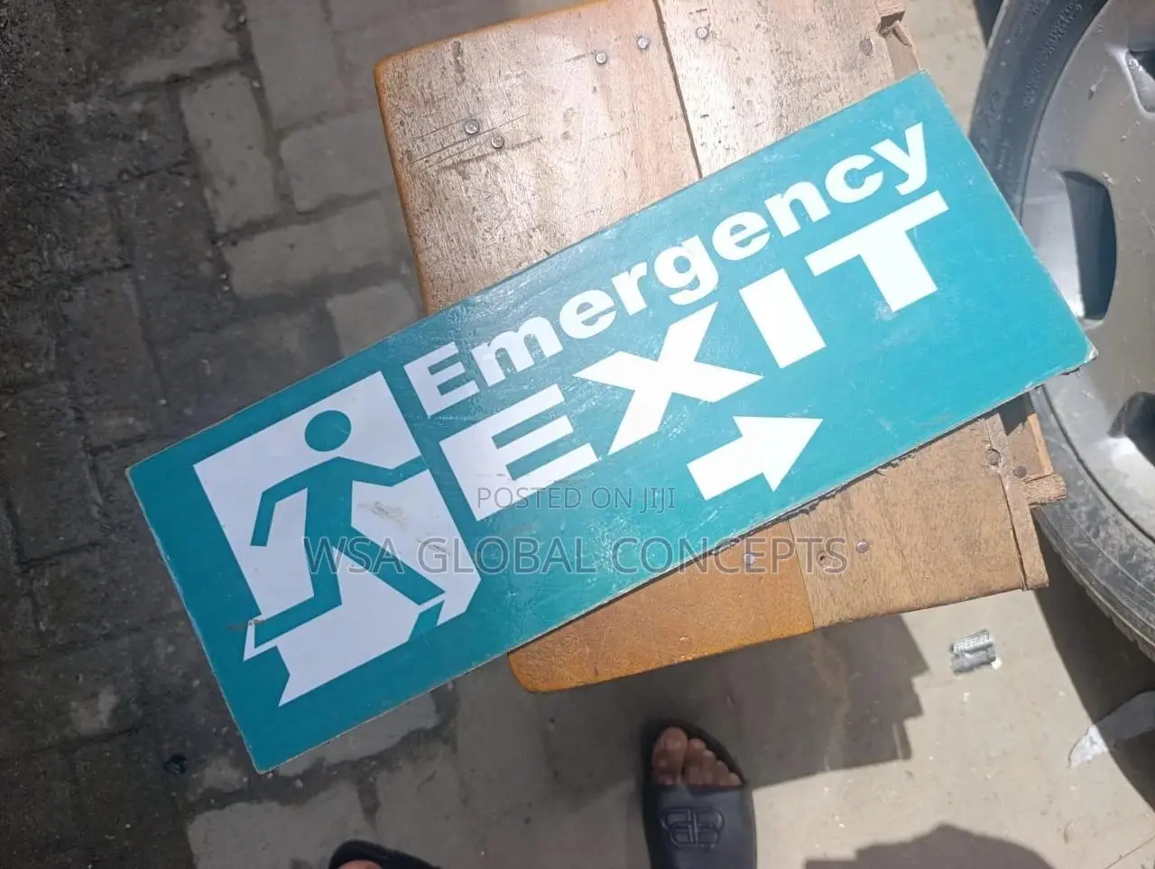 Emergency Exit Sign Directions Safety Signs
