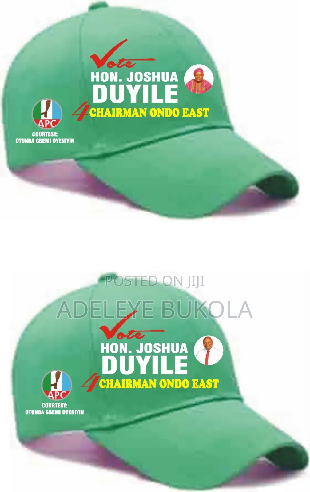 Branded Face Cap