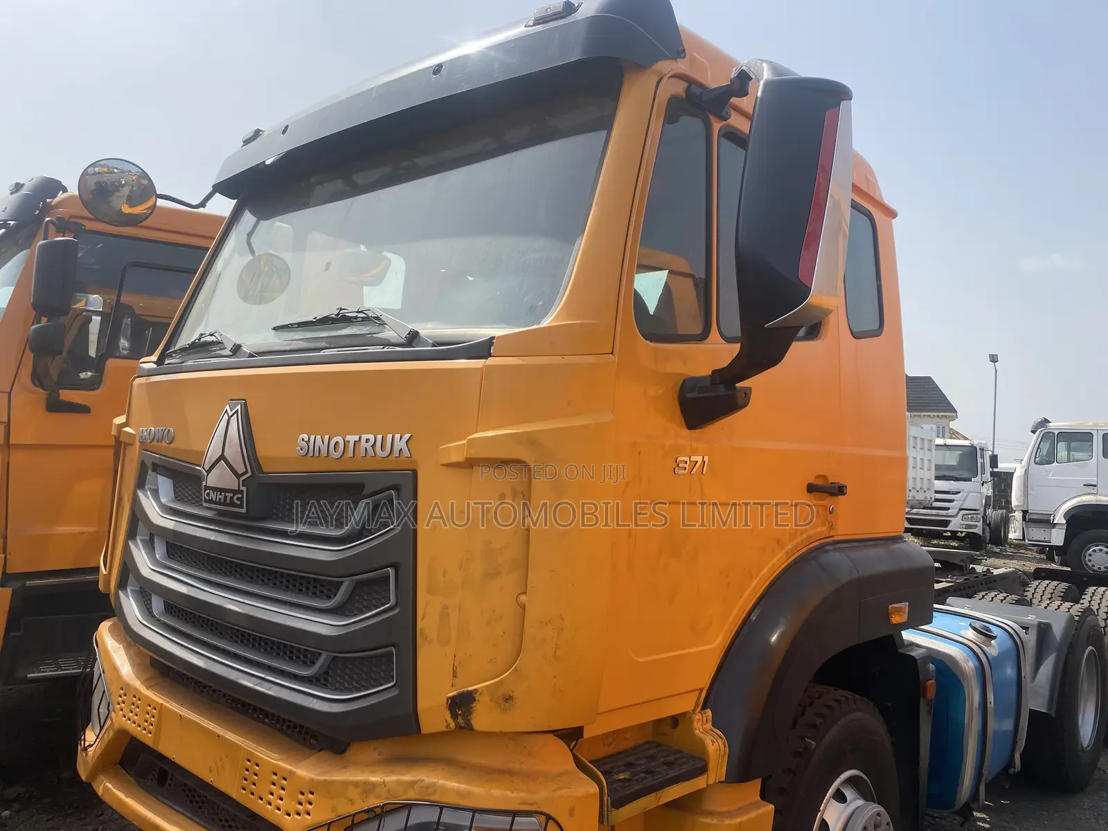 Howo371 Tractor Head 2017 Yellow