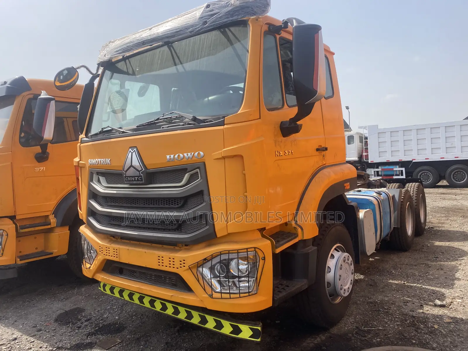 Yellow Howo 371 Tractor Head 2017