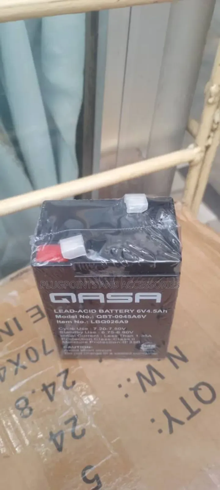 Rechargeable Fan Battery 6v 4.5mah Batteryclearance Sales