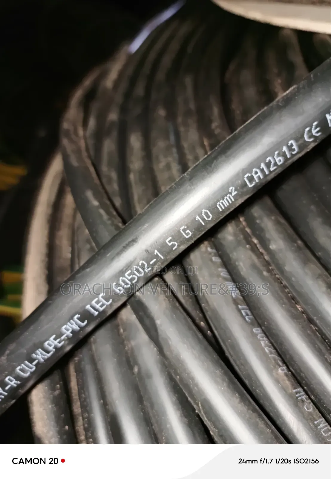 5corex10mm2 PVC/PVC Cable