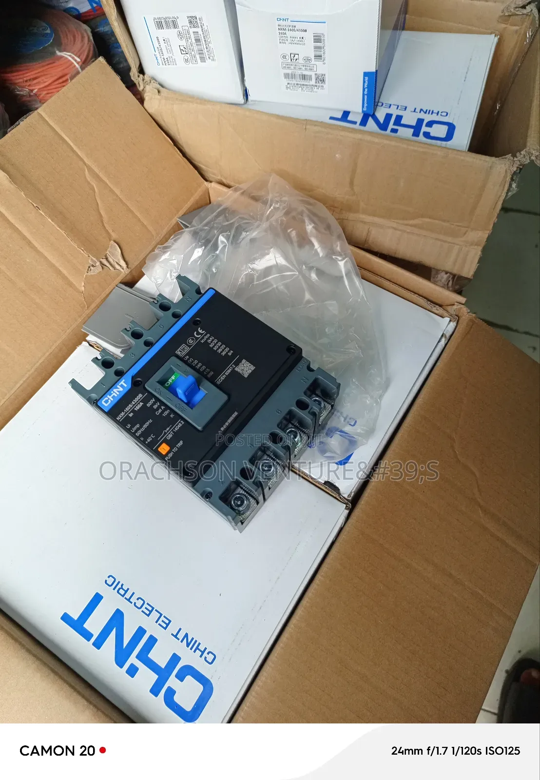 4pole 160amps McCb Chint Panel Breaker