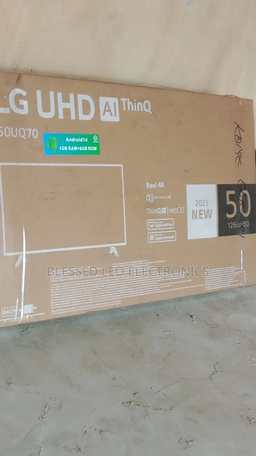 50 Inches Lg Frameless Screen Smart Tv