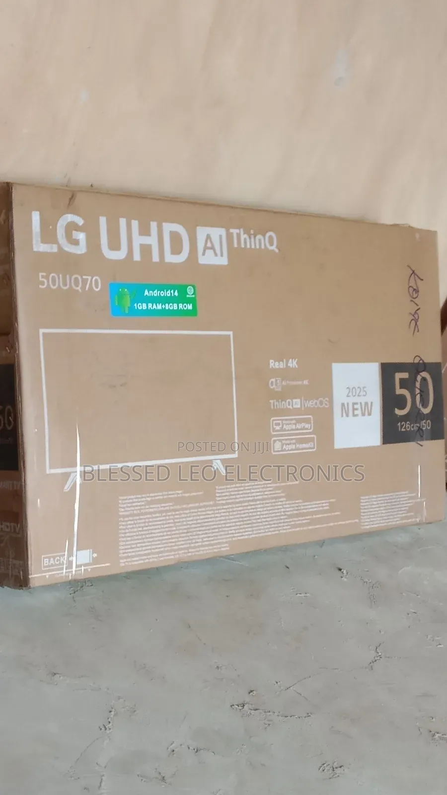 50 Inches Lg Frameless Screen Smart Tv