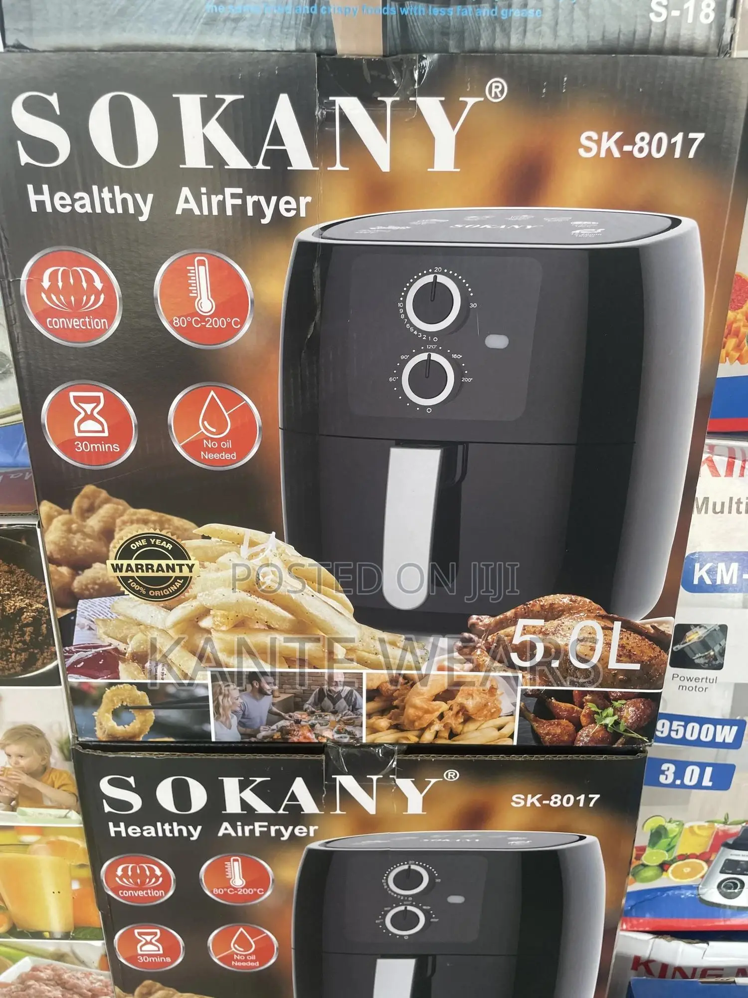 Sokany Air Fryer - 5 Litres