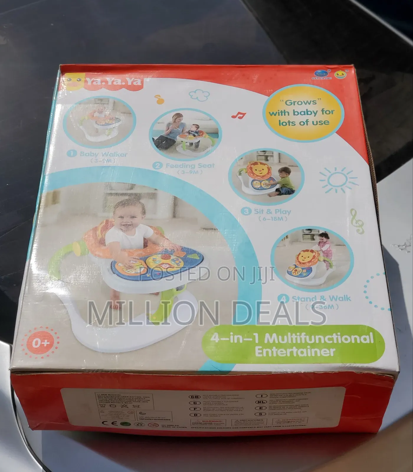 4-in-1 Multifunctional Kiddies Entertainer Walker