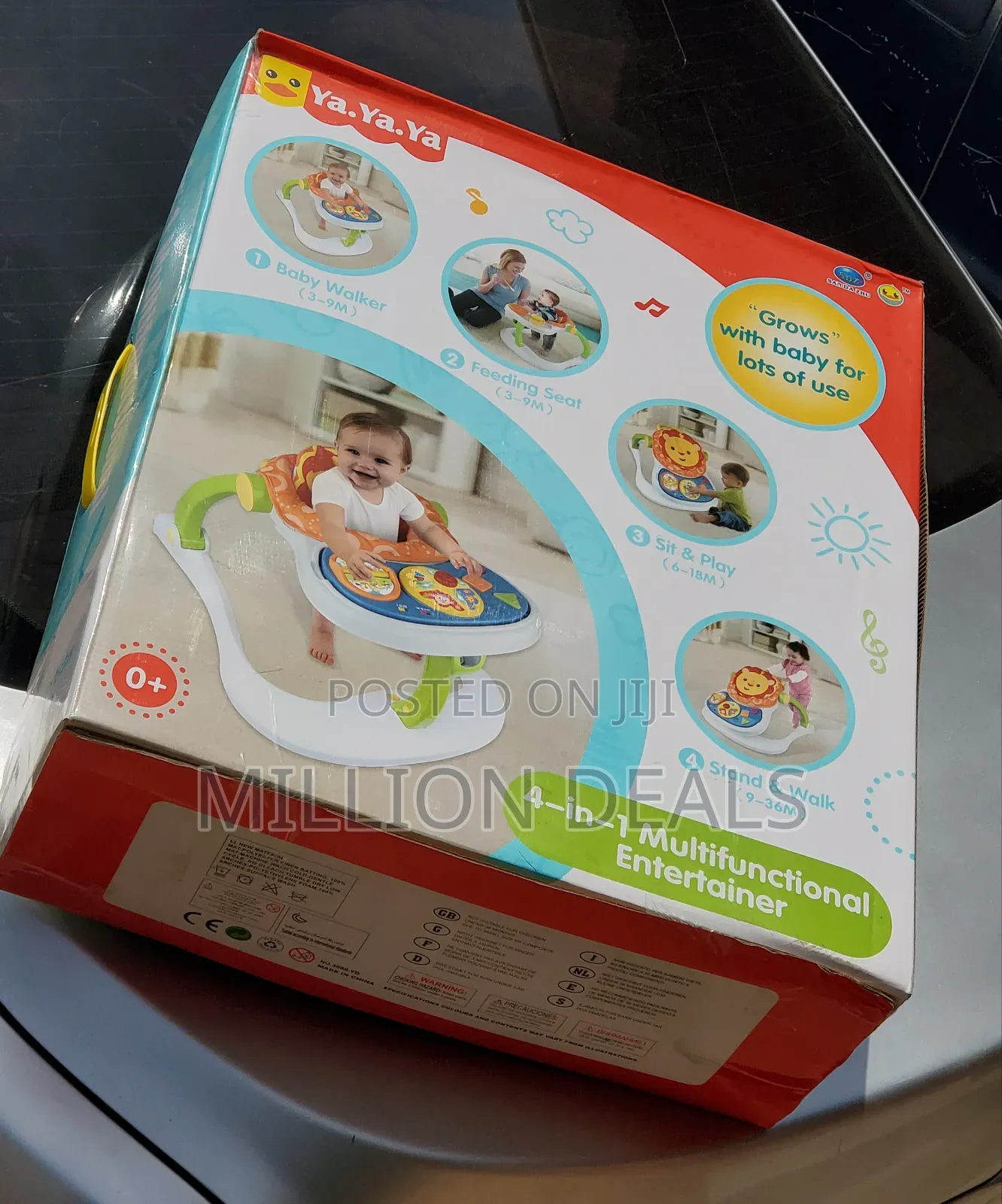 4-in-1 Multifunctional Kiddies Entertainer Walker