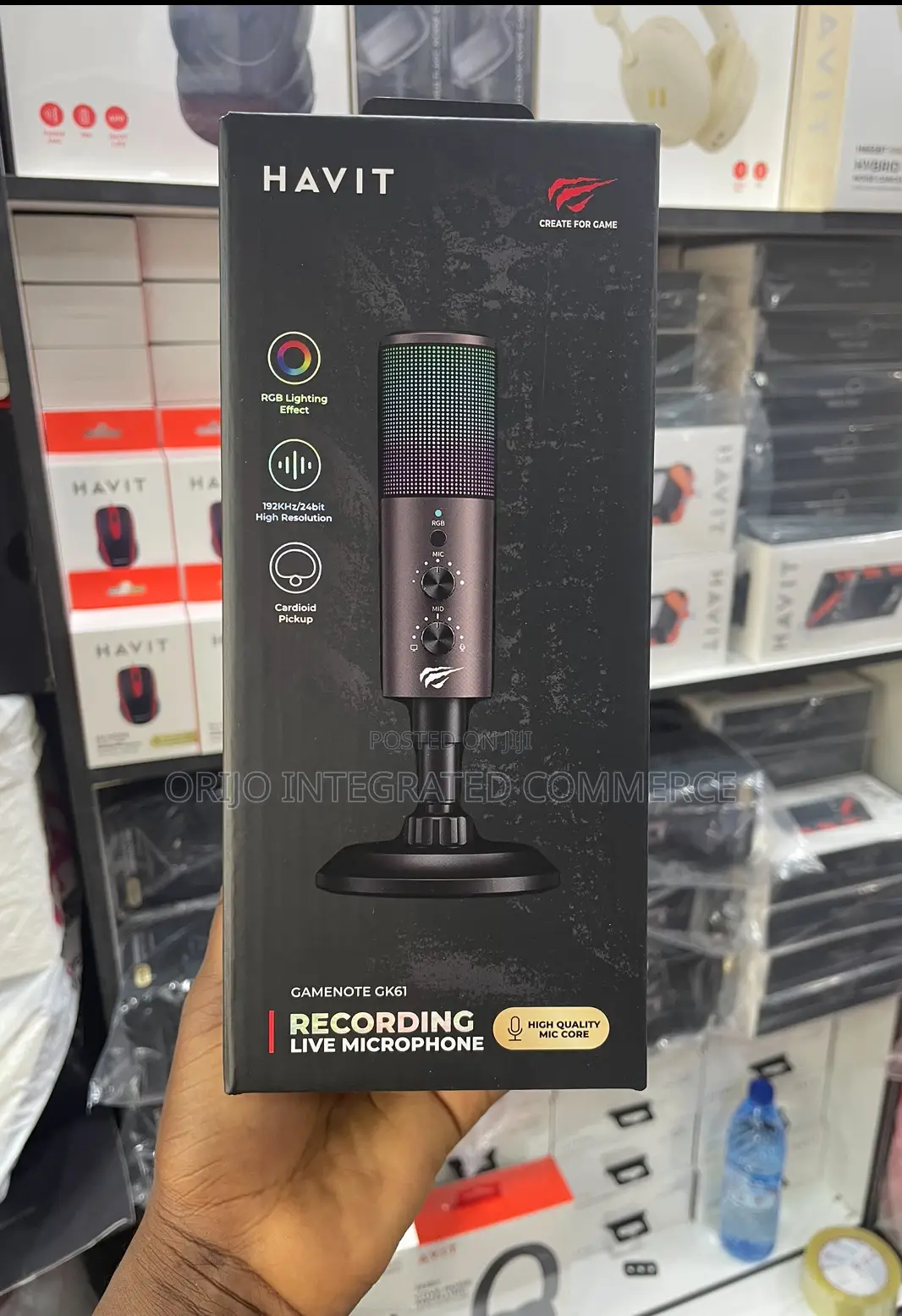 Gamenote Gk61 Recording Live Microphone