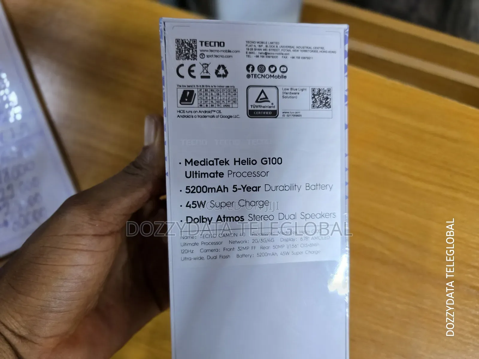 New Tecno Camon 40 128 GB