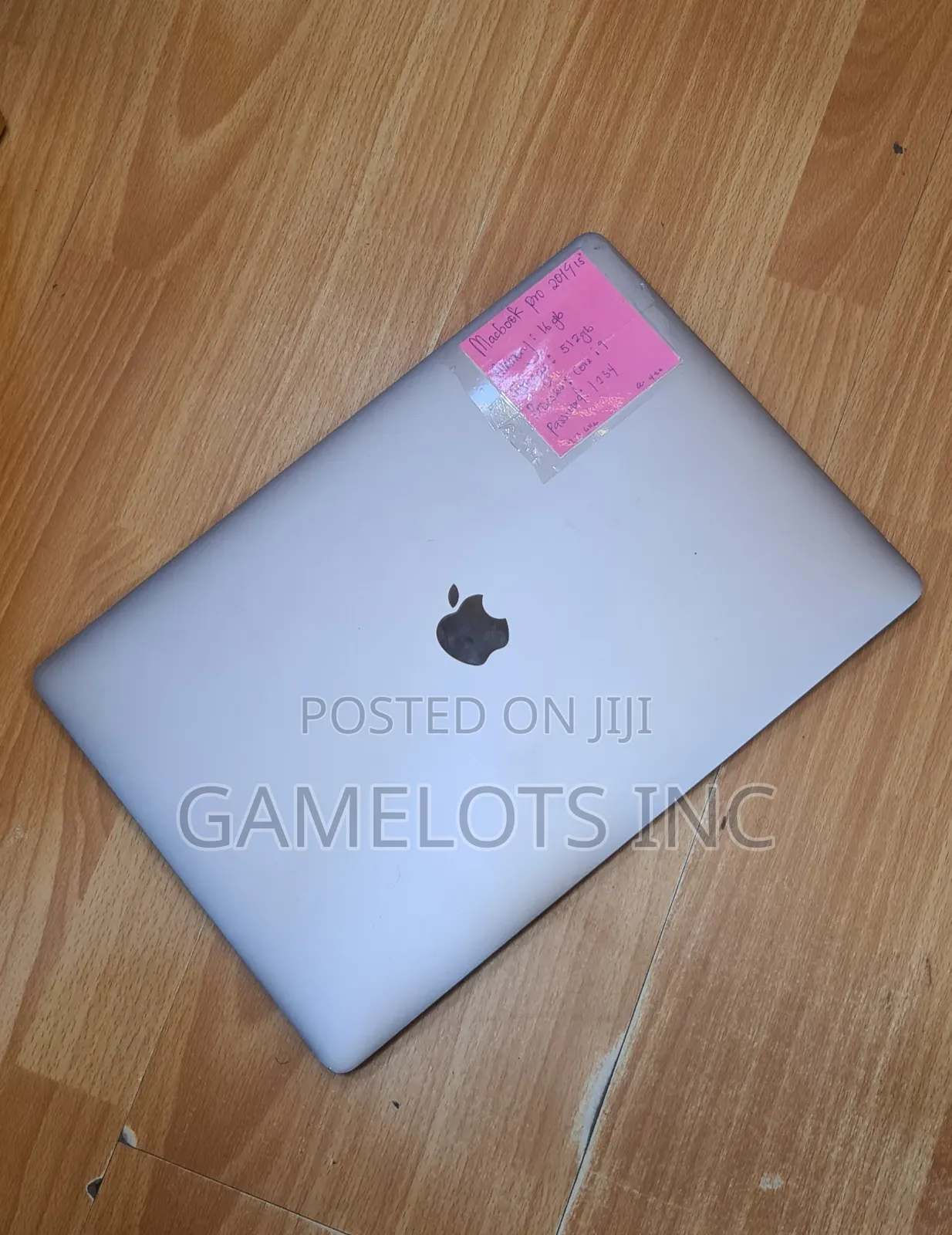 Laptop Apple MacBook Pro 2019 16GB Intel Core i9 SSD 512GB