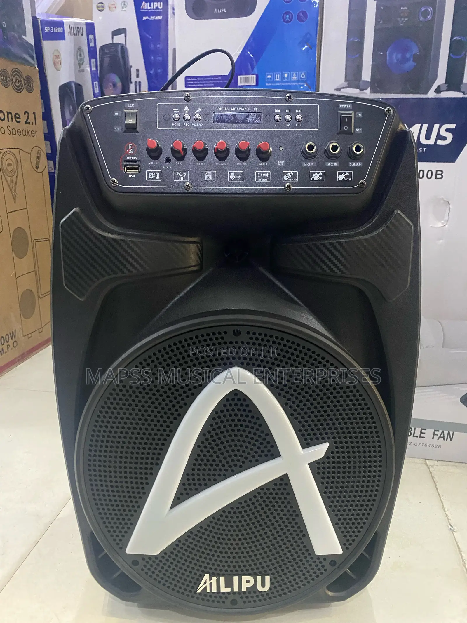 Ailipu Sp-3211d 12-Inch Rechargeable Pa System