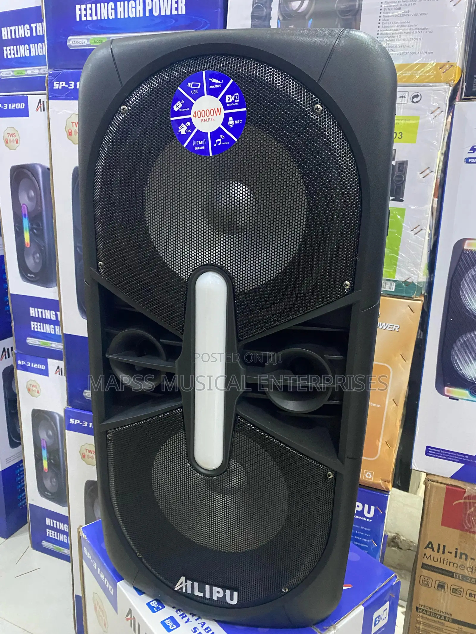 Ailipu Sp-31800 Rechargeable Portable Party Box Speaker