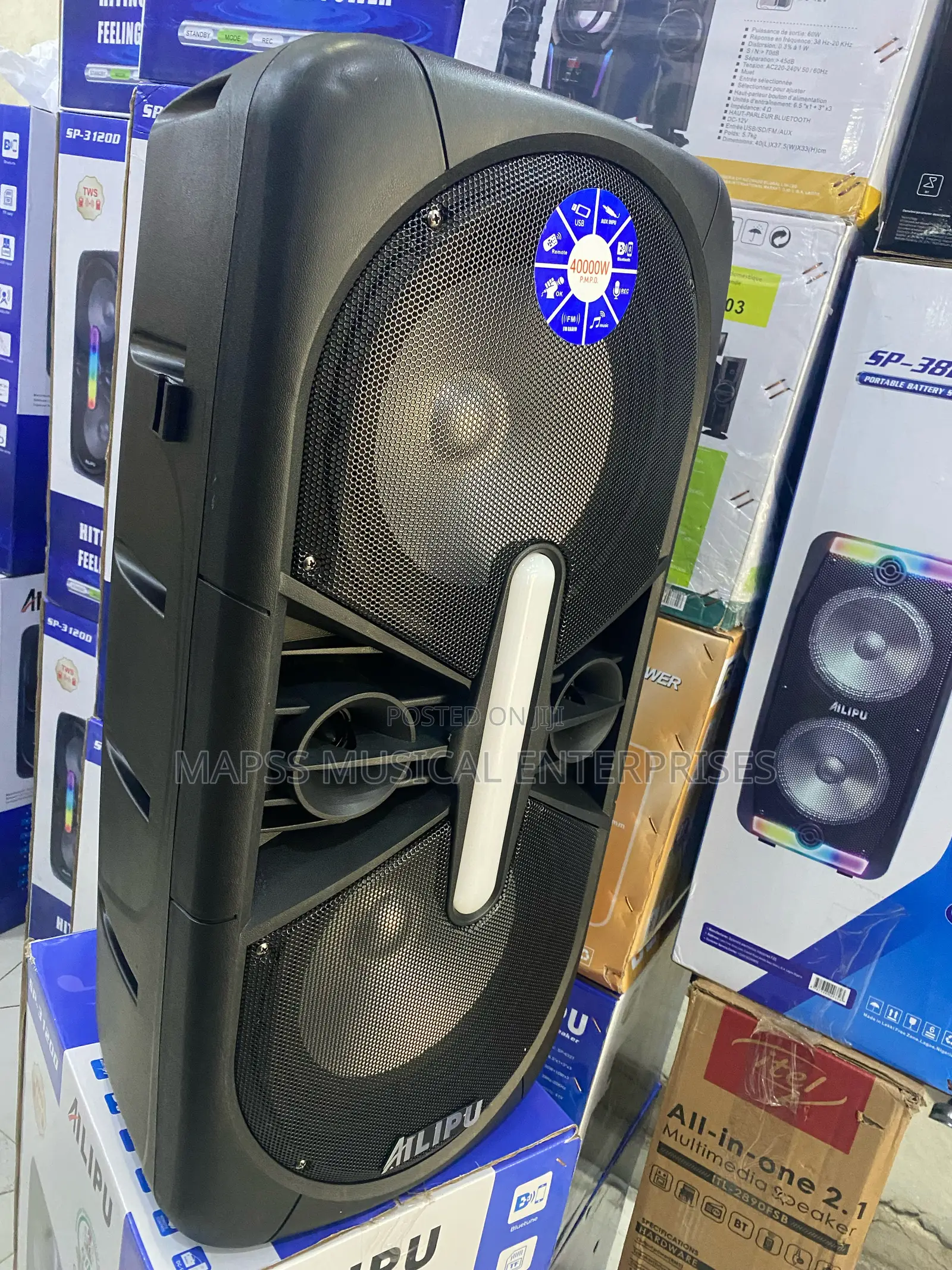 Ailipu Sp-31800 Rechargeable Portable Party Box Speaker
