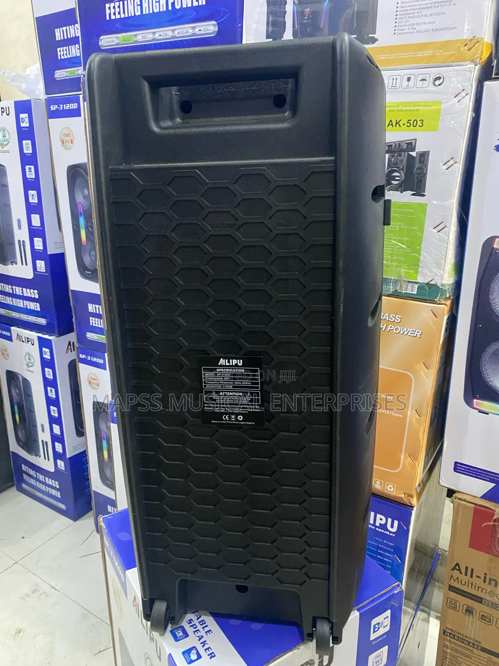 Ailipu Sp-31800 Rechargeable Portable Party Box Speaker