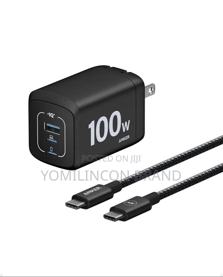 Anker Multi-Device Fast Charging 100w Gan Wall Charger