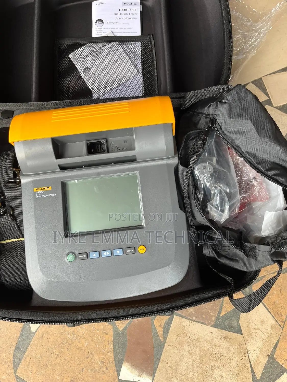 Fluke 1550c / 1555 Insulation Tester