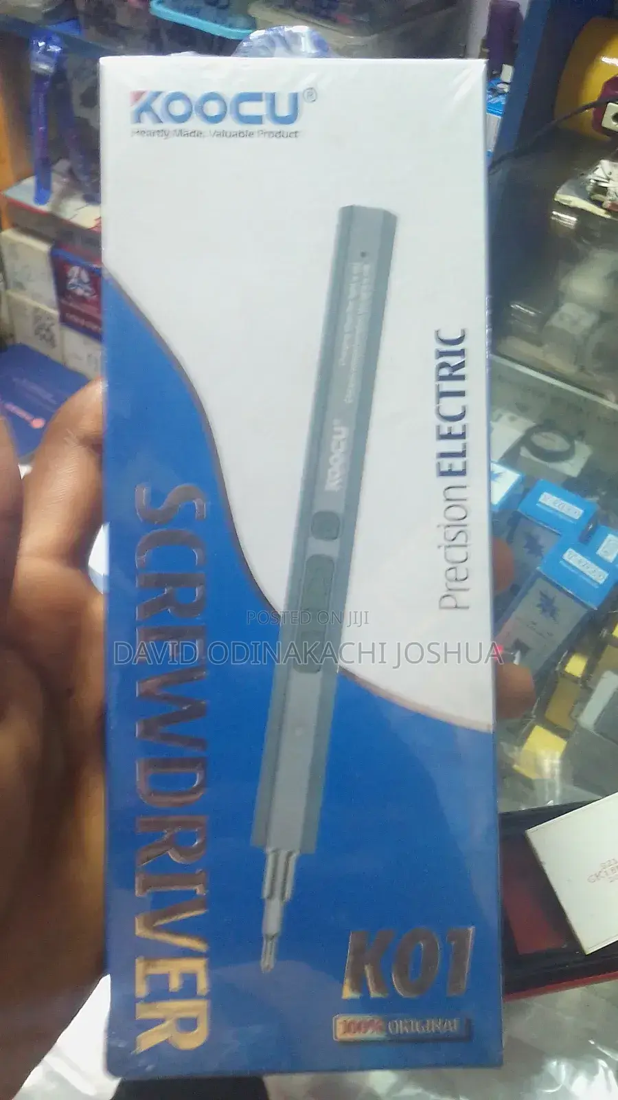 Stainless Steel Koocu K 01 Electric Screw Driver