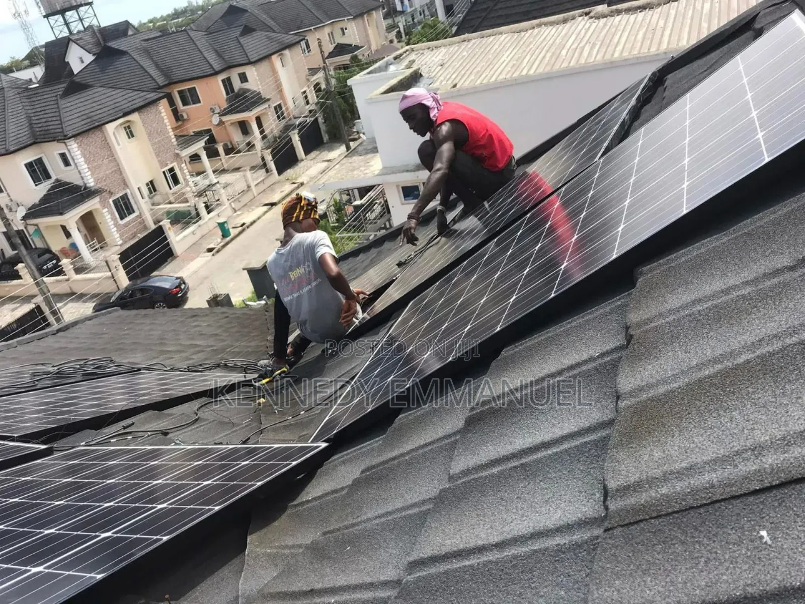 540 Watts Solar Panel Installation