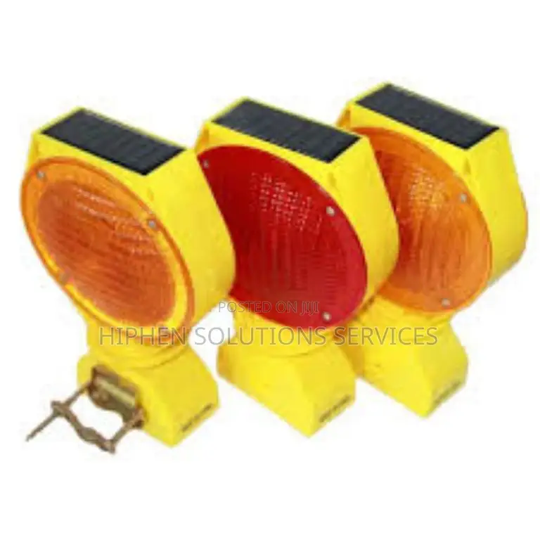 Solar Powered Flashing Lights Road Safety Warning Lights